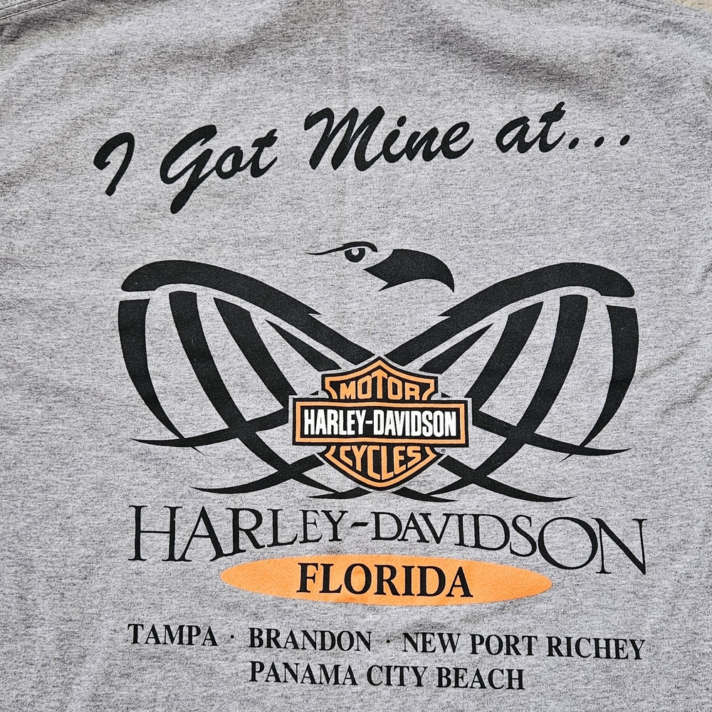 Harley-Davidson Gray Men's T-Shirt - Picture 5 of 5